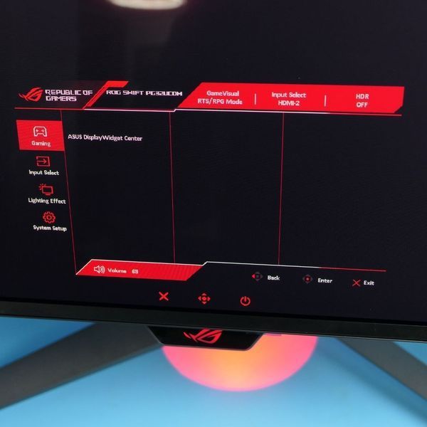 Ігровий монітор ASUS ROG Swift OLED PG32UCDMZ, 31,5", QD-OLED, 4K 3840&times;2160, 240 Гц, 1000 кд/м&sup2;, вітринний, стан 9/10 R2 2333 фото