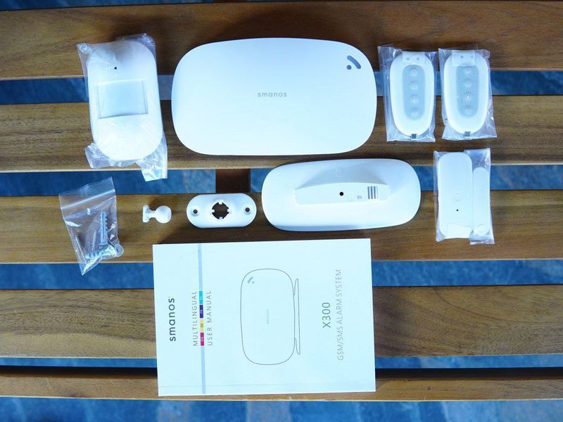Охоронна система Smanos X300 &ndash; бездротова GSM/SMS сигналізація для дому, квартири та офісу з легкою настройкою Т665456 фото