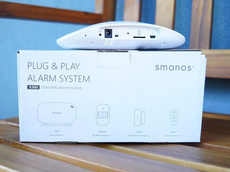 Охоронна система Smanos X300 &ndash; бездротова GSM/SMS сигналізація для дому, квартири та офісу з легкою настройкою Т665456 фото