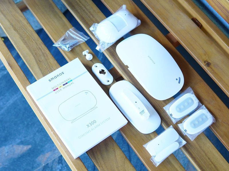 Охоронна система Smanos X300 &ndash; бездротова GSM/SMS сигналізація для дому, квартири та офісу з легкою настройкою Т665456 фото