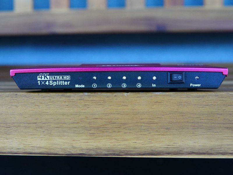HDMI перемикач TESmart 2 входи 4 виходи &ndash; матричний спліттер Ultra HD 4K Т6646576 фото