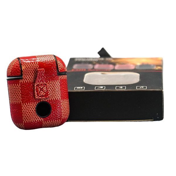 Чехол для наушников U-Like Leather Protective Case для Airpods Red 555223_ фото