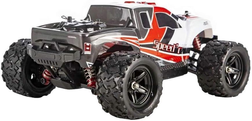 Машинка на радіокеруванні Blij'r Speed'r, 45 км/год, 1:18, 4&times;4, дальність 100 м, RTR, червона r2 04395 фото