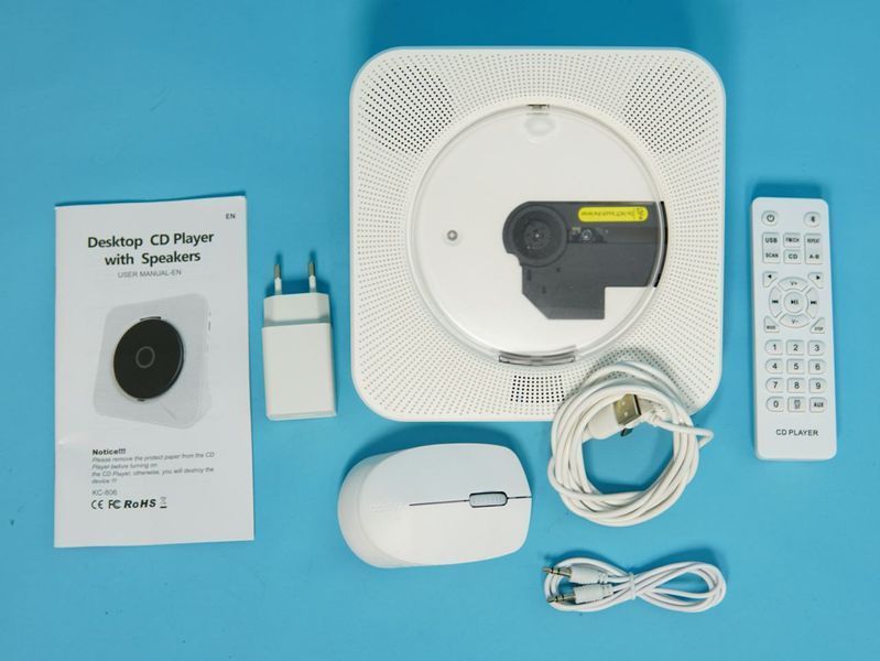 CD-проигрыватель с AUX-выходом и поддержкой форматов CD/CD-R/CD-RW A354657 фото