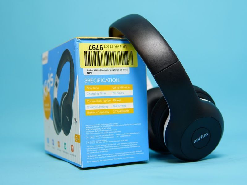 Детские Bluetooth наушники EarFun K2 &mdash; идеальное сочетание комфорта, безопасности и качественного звука A343567 фото