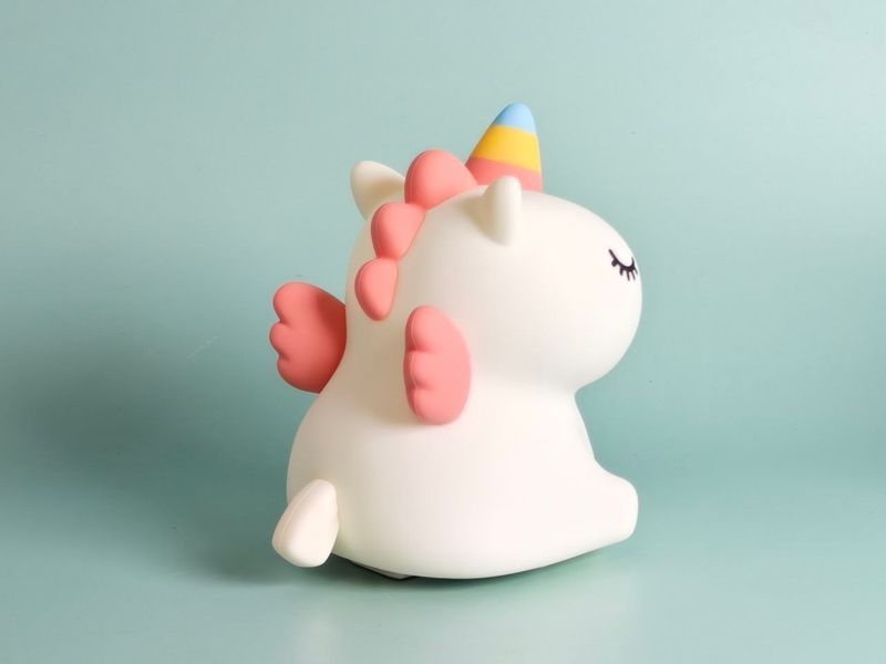 Мила лампа-єдиноріг Crtivetoys Unicorn &ndash; LED нічник для дитячої та дорослої спальні Т!3435465768 фото