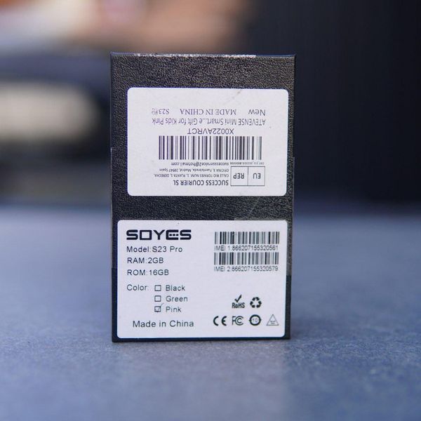 Портативний мінісмартфон Soyes S23 Pro 3.0' &ndash; 2/16Gb із 2 SIM і Android 8.1 В98644 фото