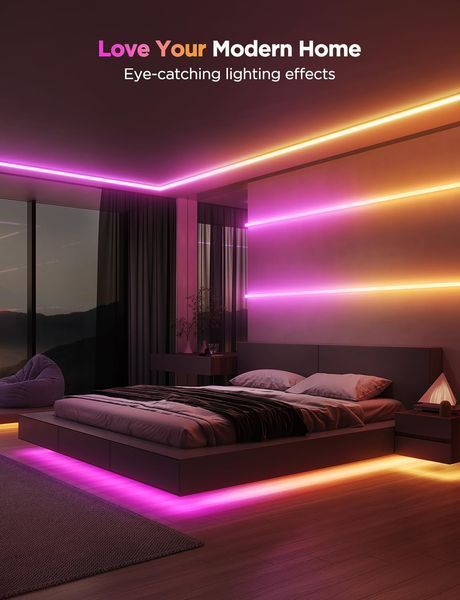 LED стрічка Govee RGBIC 10м, Smart Wi-Fi, Alexa/Google, з дифузором 555L 9323 фото