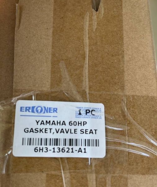 Прокладка для Yamaha 60HP 70HP 3-циліндрова прокладка впускного колектора підвісна 6H3-13622-A1 55543356 фото
