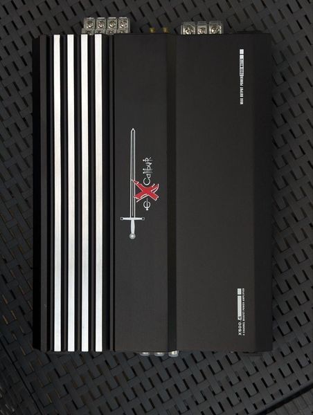 Excalibur X500.4 Чёрный &mdash; высокомощный усилитель с 2000 Вт для глубоких басов и насыщенного аудио в автомобиле 555RНЦ200 фото