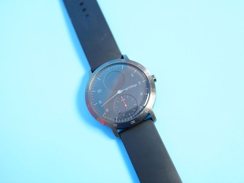Смарт-часы Withings Steel HR 40mm Hybrid Smartwatch Black Б.У СОСТОЯНИЕ 8с10 в7 9770 фото