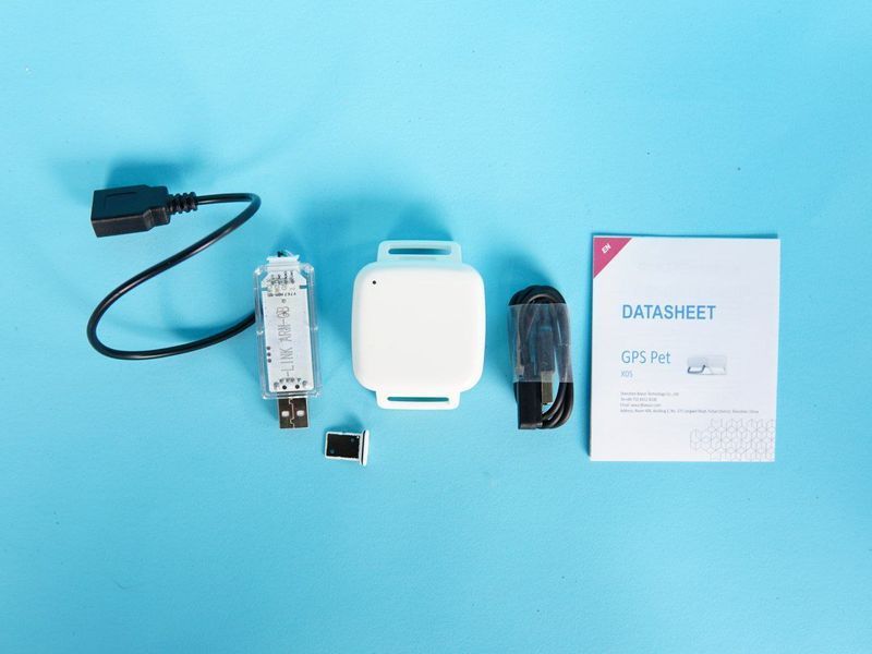 Pet GPS Tracker X05 &mdash; компактный носимый трекер для животных с отслеживанием в реальном времени А12134567 фото