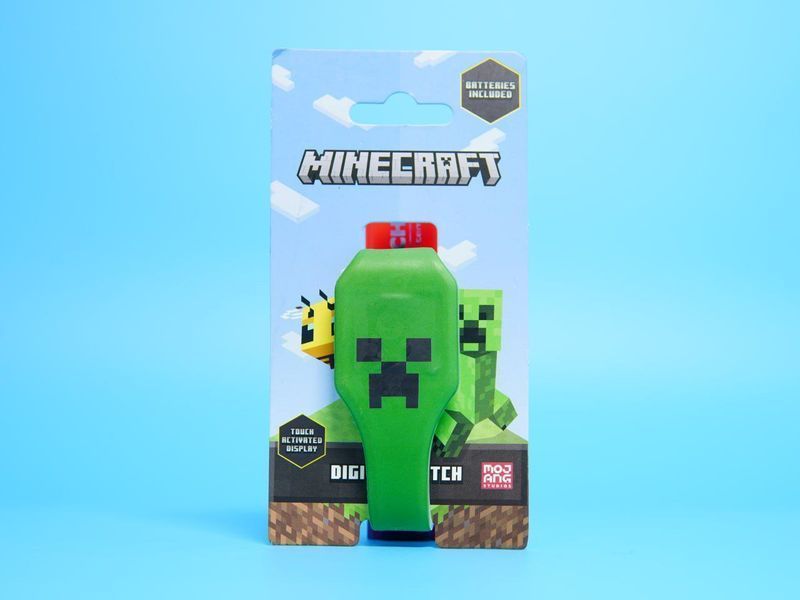 Силиконовые часы Minecraft от Watc20 &mdash; стильный аксессуар для фанатов игры и удобный способ следить за временем 55555R фото