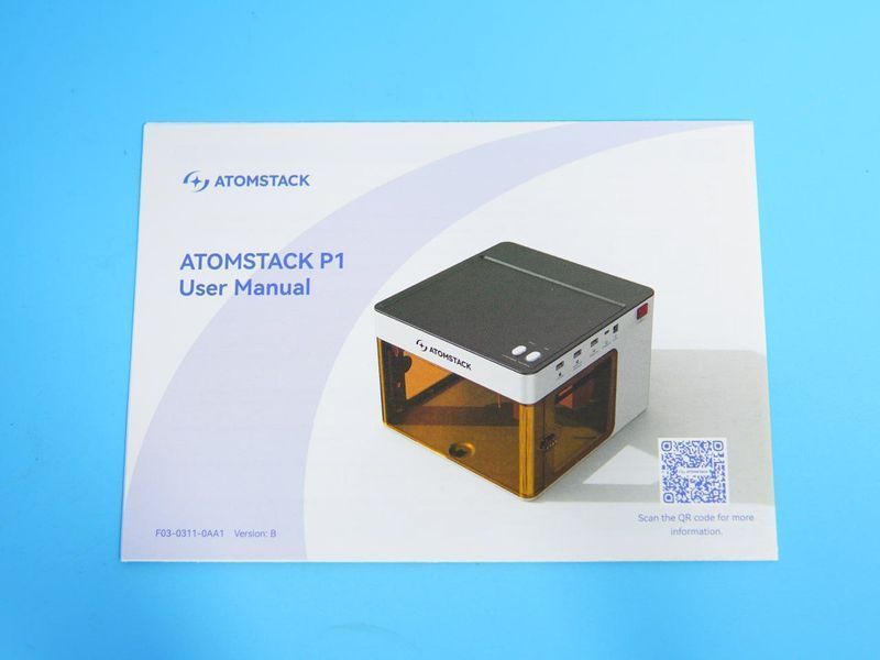 Компактний лазерний гравер Atomstack P1 5W з робочою зоною 110x110 мм для творчості та хобі 7777774523647568 фото