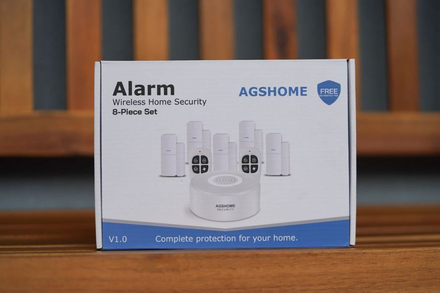 Система безпеки AGSHOME &mdash; бездротове керування, датчики руху та надійне оповіщення 5555R345657 фото