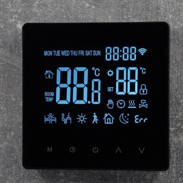 Электронный комнатный термостат Cronos DY107, Wi-Fi, цифровой контроллер температуры 55553$457 фото