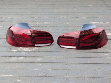 Фонари задние Oled (стопы тюнинг) VW Golf 6 красные(Витринный вариант ,в использовании не были,есть царапины) 00000 фото