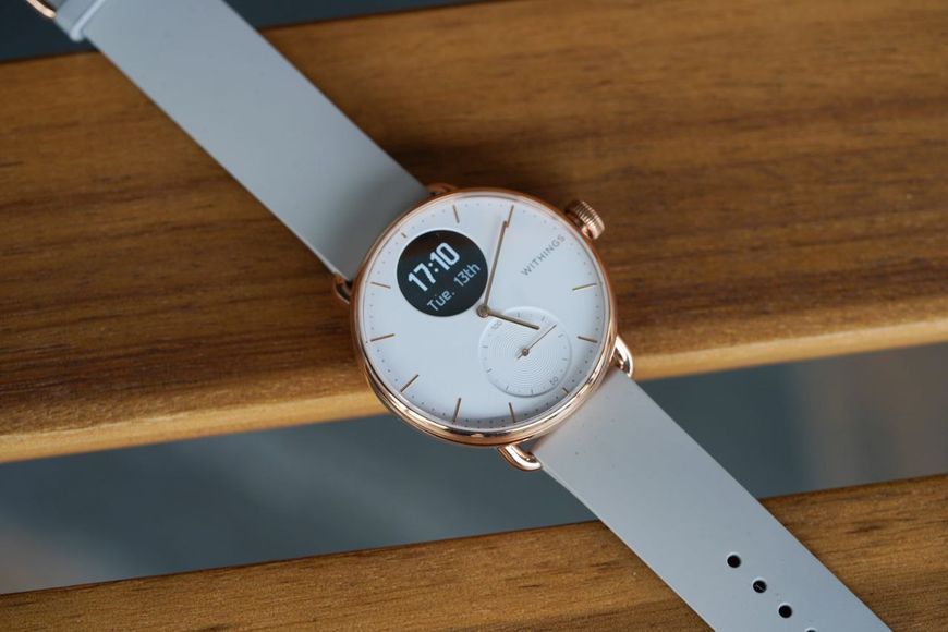 Смарт-годинник Withings ScanWatch 38mm Rose Gold(витринный вариант, состояние идеальное, комплект полный) А1234567 фото