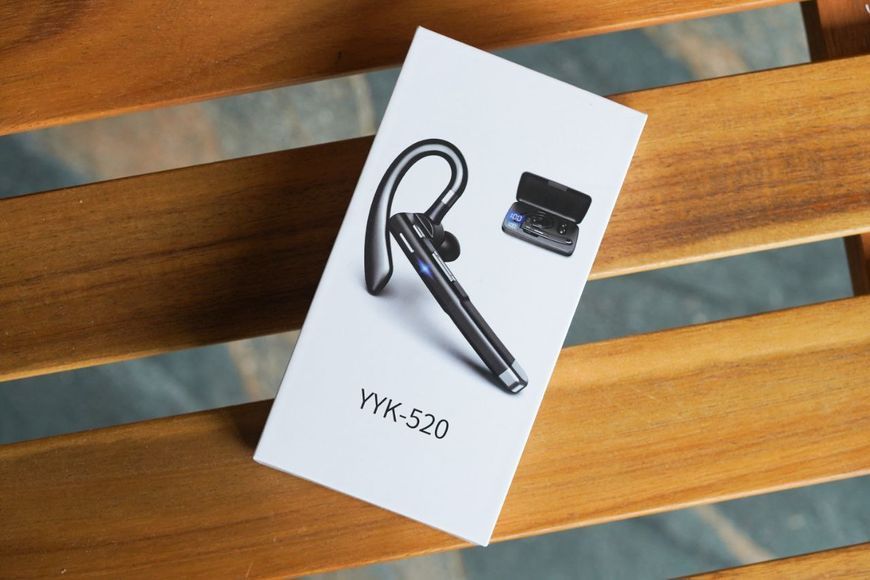 YYK-520 Bluetooth &ndash; сучасна бездротова гарнітура з кейсом, довготривале використання та якісний звук S6354675869 фото