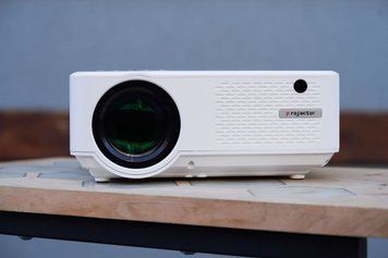 Портативний мультимедійний проєктор 2800 lumen Cheerlux C9 Android з Wi-Fi (уцінка, пошкодження паковання) R6768798 фото