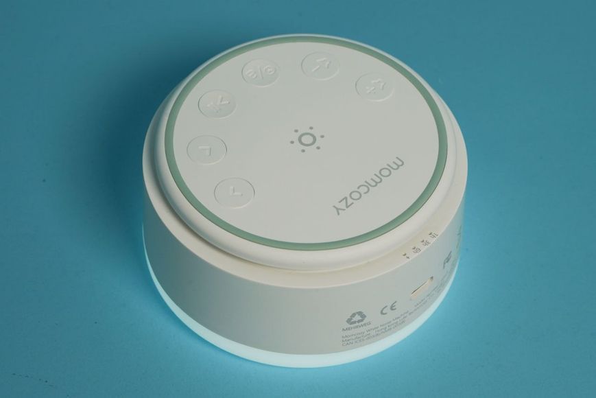 Momcozy Baby Sound Machine &mdash;20 успокаивающих звуков и сенсорная подсветка &mdash; портативный генератор белого шума А2343546 фото