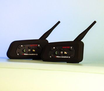 Мотогарнітура Bluetooth 3.0 гарнітура на шолом, ПАР, інтерком V6 Pro 1200 7776434 фото