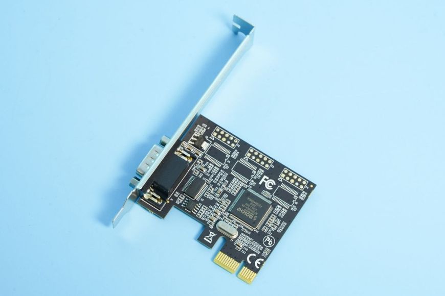 Послідовний адаптер з одним портом PCIe X1 RS232 PCI Express на RS232 конвертер R6 9299 фото