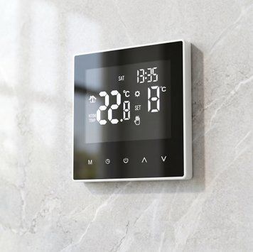 Цифровой термостат ME81H, программируемый контроллер температуры для электрического теплого пола 55553#455 фото