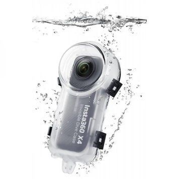 Водонепроницаемый чехол для Insta360 X4 Invisible Dive Case &mdash; защита камеры под водой для фото и видео А2345467 фото