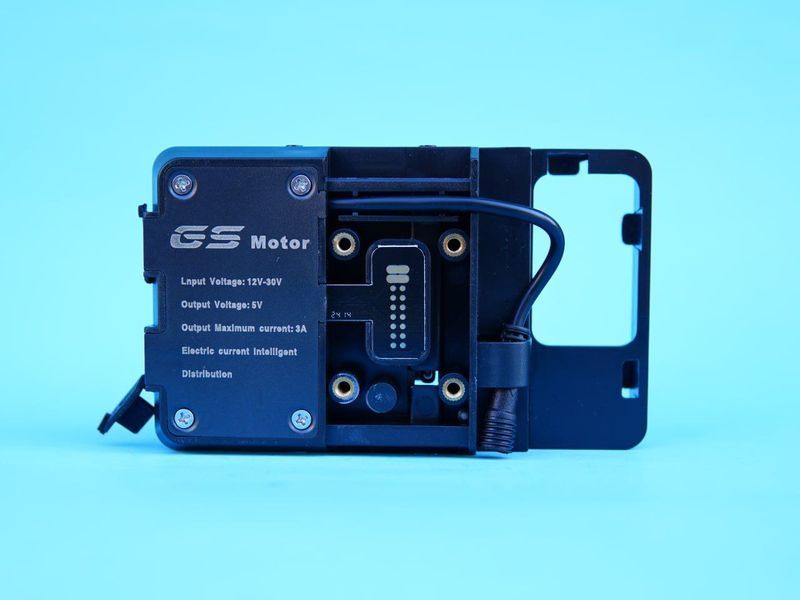 Держатель телефона для мотоцикла GS-Motor с функцией зарядки через 2 USB-порта 3А A83456557890 фото