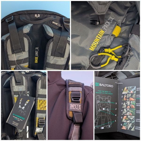 Велосипедний рюкзак Impetro Gear 15 л &ndash; легкий модульний рюкзак для велоспорту та активного відпочинку 777776475876987987 фото