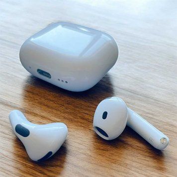 AirPods 4 Lux 2024 &mdash; навушники нового покоління з кейсом, шумоподавленням і гироскопом B13987685764 фото