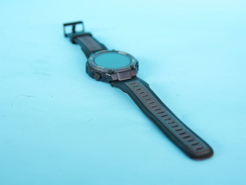 Брутальные смарт-часы Amazfit T-Rex Pro Black &mdash; надежность в каждой детали (Б.У.) А23243546 фото
