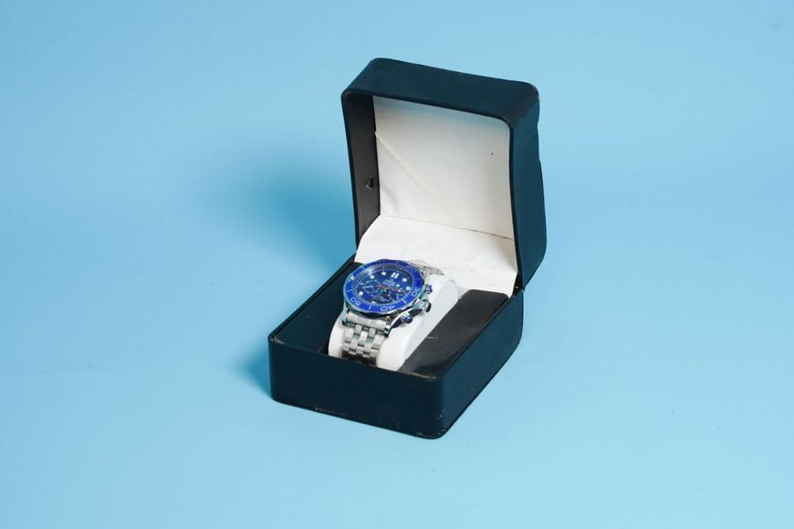 Механические часы Omega Seamaster Blue AAA &ndash; стильные мужские наручные часы с автоподзаводом А324354676 фото
