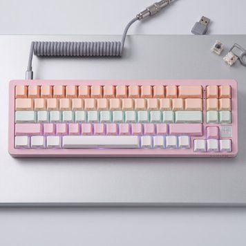 YUNZII AL71 &mdash; компактна клавіатура з механічними свитчами, RGB-підсвічуванням і металевим корпусом преміум-класу В144567 фото
