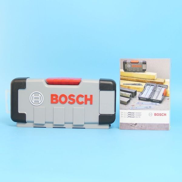 Набір полотен Bosch для шабельної пилки, 15 предметів, для дерева, металу та універсального різання s12 6443 фото