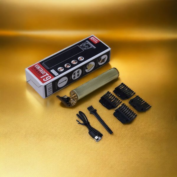 Профессиональная металлическая машинка GEEMY GM-6603 Gold edition &ndash; премиум инструмент для стрижки 555L345576787 фото