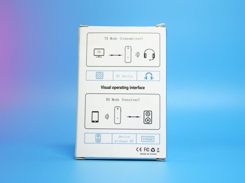Приёмник и передатчик Bluetooth 5.0 ABC C28 &mdash; стабильное соединение и чистое звучание для любых устройств A636547586 фото