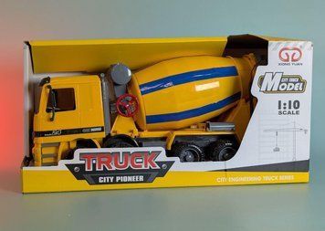 Игрушечная машина-бетономешалка 9998-43A &ndash; реалистичная спецтехника для детей! Т4567 фото