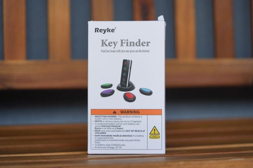 Брелки для пошуку ключів і предметів Key Finder 4 шт + пульт Т2 фото