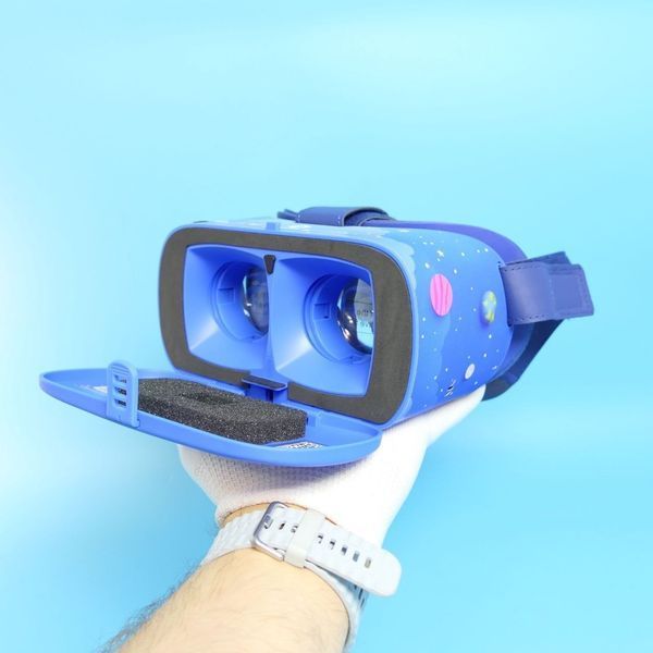 VR-гарнітура DESTEK V5 для дітей, HD-лінзи 110&deg;, Bluetooth-контролер, для смартфона а2 3040 фото