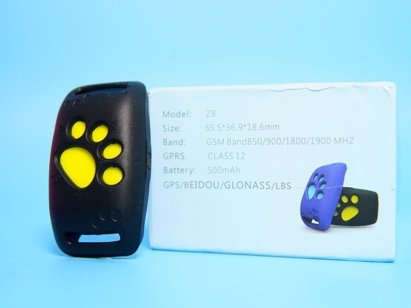 GPS Collar Z8 &mdash; надежный трекер для собак и кошек с функцией геозоны и уведомлениями на смартфон А7534678 фото