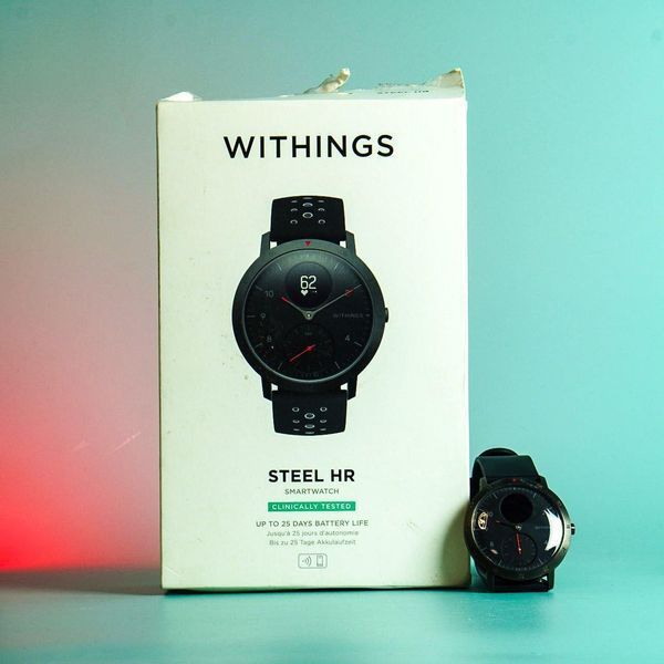 Смарт-годинник Withings Steel HR 40 мм &ndash; елегантний вибір для активного способу життя В7654 фото