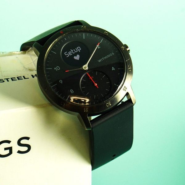 Смарт-годинник Withings Steel HR 40 мм &ndash; елегантний вибір для активного способу життя В7654 фото