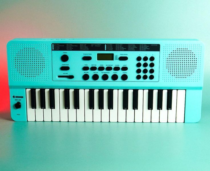 Donner DEK-32A 32-клавишное клавиатурное пианино, мини-электрическая клавиатура для начинающих 7775334 фото
