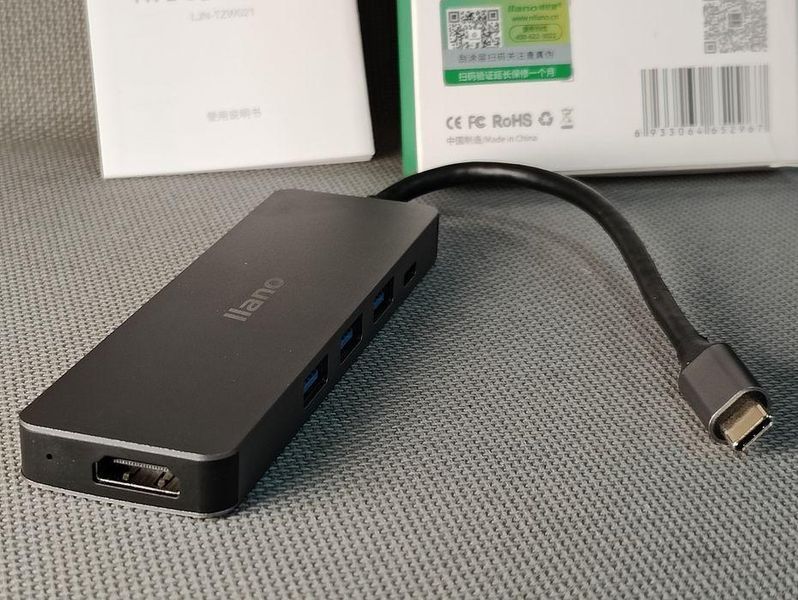 USB хаб 5-в-1 Type-C 3.0 з алюмінієвим корпусом &ndash; зручне підключення без обмежень 55557434 фото