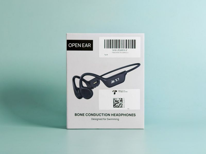 Навушники для плавання open ear x7 з електропровідністю, водонепроникні, IP6 7775445 фото