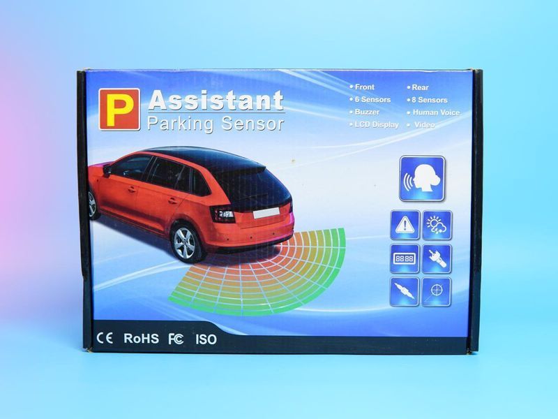 Система парковки Assistant Parking 8 датчиков &mdash; надёжный контроль расстояния и безопасность при движении задним ходом Т63465475896 фото